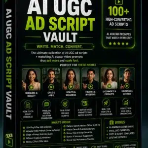AI UGC Ad Script Vault