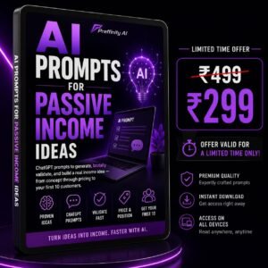 AI Prompts for Passive Income Ideas
