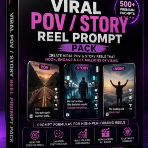 Viral POV / Story Reel Prompt Pack