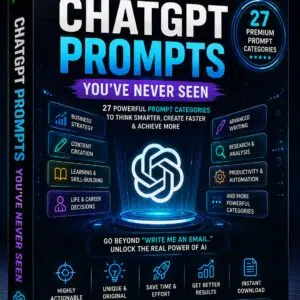 ChatGPT Prompts You've Never Seen